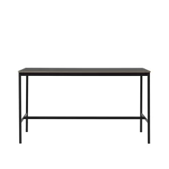 Muuto Base High Statafel 190x85 Zwart, Multiplex Rand