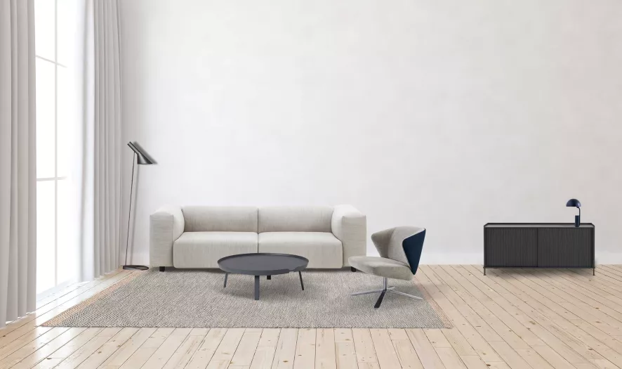 Muuto Around Coffee Salontafel XL 95 Dusty Green 17 Muuto Around Coffee Salontafel XL 95 Dusty Green - Afbeelding 15