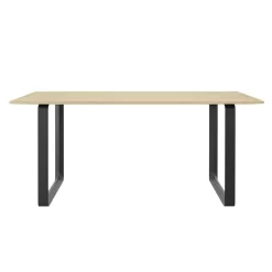 Muuto 70/70 Solid Oak Tafel 170x85 Zwart