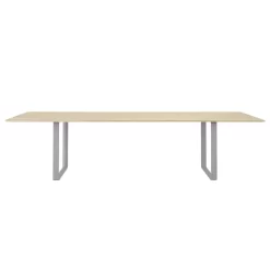 Muuto 70/70 Solid Oak Tafel 295x108 Grijs