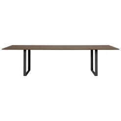 Muuto 70/70 Tafel 295x108 Smoked Oak Zwart
