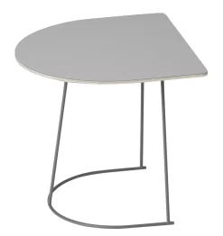 Muuto Airy Half Size Bijzettafel 44x39 Grijs