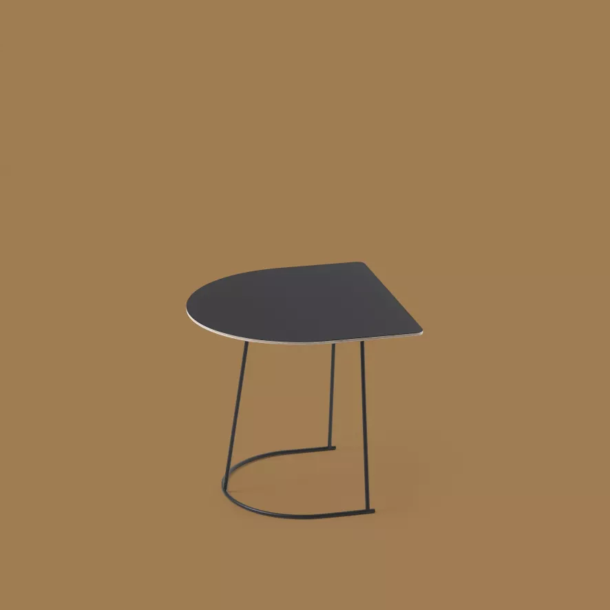 Muuto Airy Half Size Bijzettafel 44x39 Grijs 4 Muuto Airy Half Size Bijzettafel 44x39 Grijs - Afbeelding 2