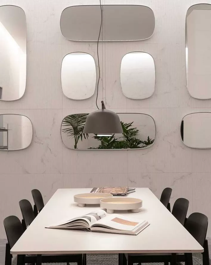 Muuto Framed Spiegel Small Roze, Normaal Glas 15 Muuto Framed Spiegel Small Roze, Normaal Glas - Afbeelding 13