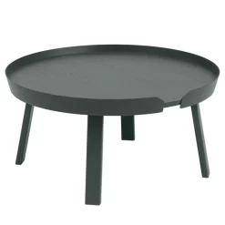 Muuto Around Coffee Salontafel Large 72 Donkergroen