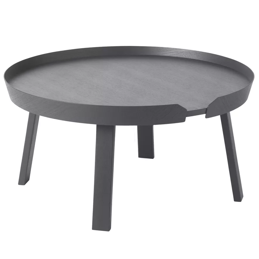 Muuto Around Coffee Salontafel Large 72 Antraciet 3 Muuto Around Coffee Salontafel Large 72 Antraciet
