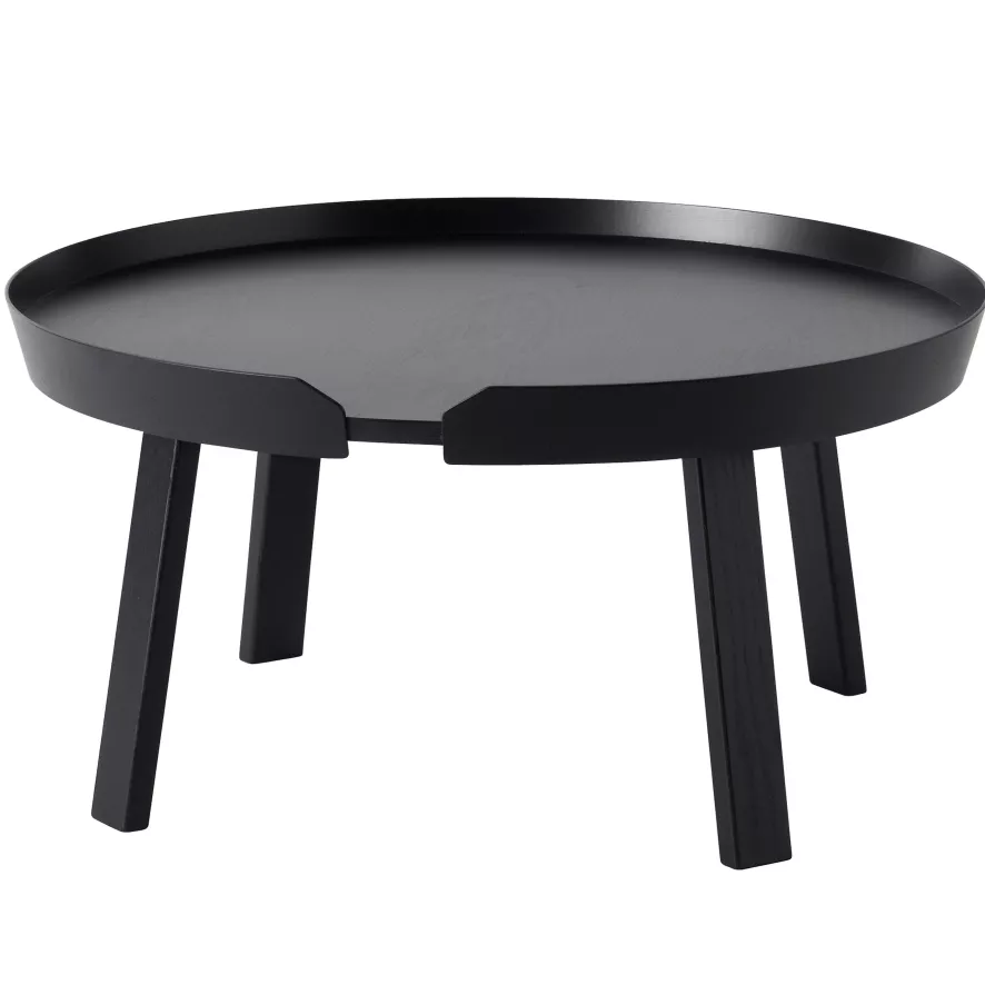 Muuto Around Coffee Salontafel Large 72 Zwart 3 Muuto Around Coffee Salontafel Large 72 Zwart