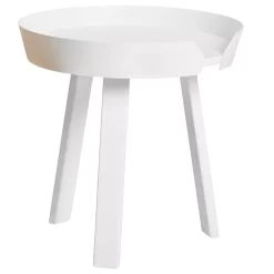 Muuto Around Coffee Bijzettafel Small 45 Wit