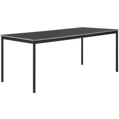 Muuto Base Bureau Zwart,multiplex Rand 140x80