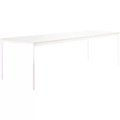 Muuto Base Tafel 250x90 Wit Laminaat, Multiplex Rand