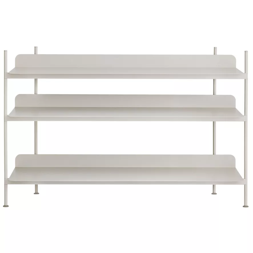 Muuto Compile 2 Stellingkast Grijs 3 Muuto Compile 2 Stellingkast Grijs