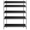 Muuto Compile 3 Stellingkast Zwart