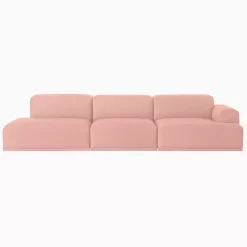 Muuto Connect Bank Driezitter Steelcut Trio 515 Rechts