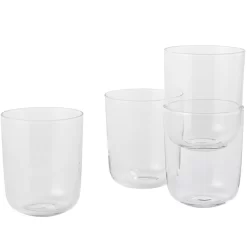 Muuto Corky Tall Glas 4 Stuks Transparant