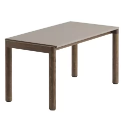 Muuto Couple Salontafel 40x84 Plain Donker Eiken Taupe