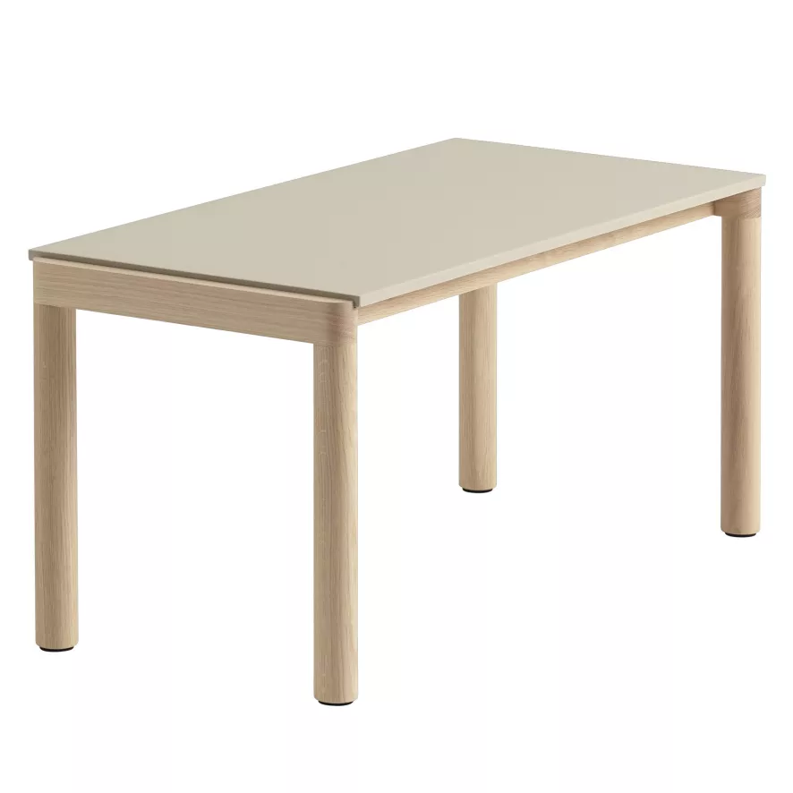 Muuto Couple Salontafel 40x84 Plain Eiken Sand 4 Muuto Couple Salontafel 40x84 Plain Eiken Sand - Afbeelding 3