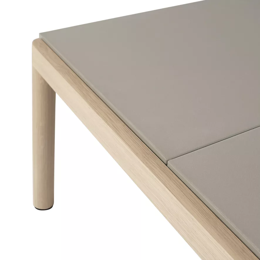 Muuto Couple Salontafel 40x84 Plain Eiken Taupe 6 Muuto Couple Salontafel 40x84 Plain Eiken Taupe - Afbeelding 4