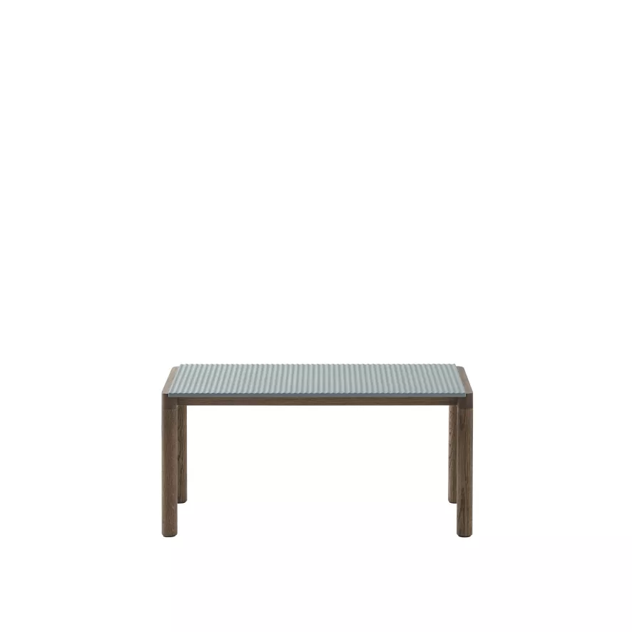 Muuto Couple Salontafel 40x84 Wavy Donker Eiken Taupe 4 Muuto Couple Salontafel 40x84 Wavy Donker Eiken Taupe - Afbeelding 2