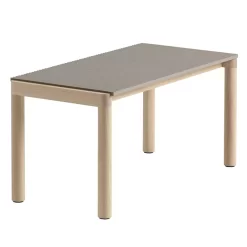 Muuto Couple Salontafel 40x84 Wavy Eiken Taupe