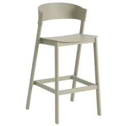 Muuto Cover Barkruk 75cm Dark Beige