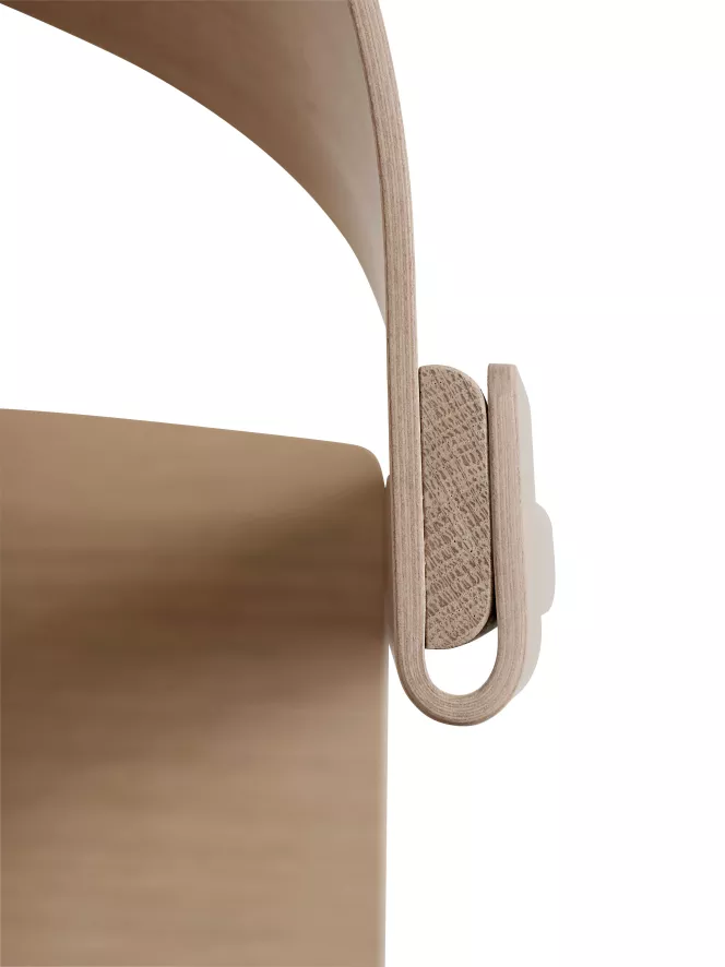 Muuto Cover Side Chair Eetkamerstoel Zwart 10 Muuto Cover Side Chair Eetkamerstoel Zwart - Afbeelding 8