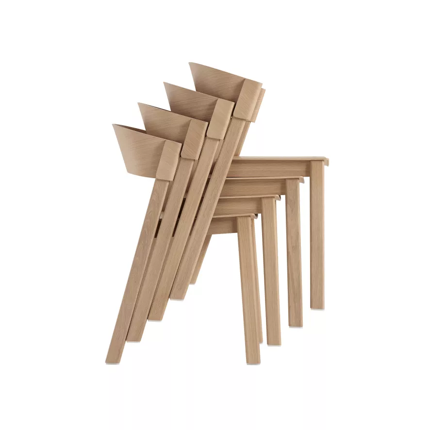 Muuto Cover Side Chair Eetkamerstoel Groen 14 Muuto Cover Side Chair Eetkamerstoel Groen - Afbeelding 12