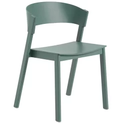 Muuto Cover Side Chair Eetkamerstoel Groen