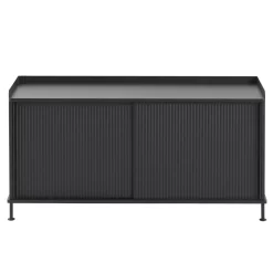 Muuto Enfold Low Dressoir Zwart