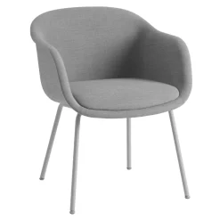Muuto Fiber Conference Stoel Tube Onderstel Grijs Remix 133