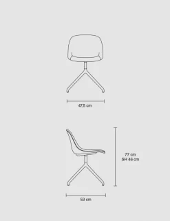 Muuto Fiber Side Swivel Stoel Wit -Muuto x886x886 muuto fiber side chair swivelbase afmeting.jpg.pagespeed.ic .R2mrq5qe8M 7