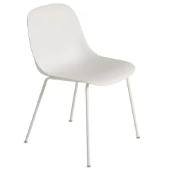 Muuto Fiber Side Tube Stoel Wit