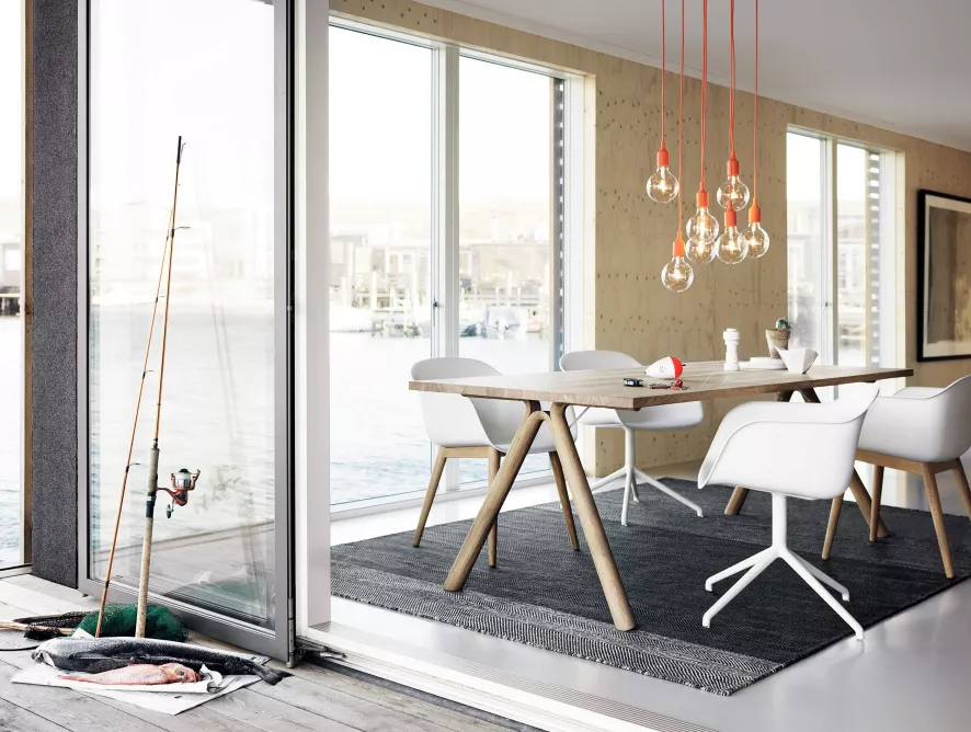 Muuto Fiber Sled Stoel Zwart 6 Muuto Fiber Sled Stoel Zwart - Afbeelding 4