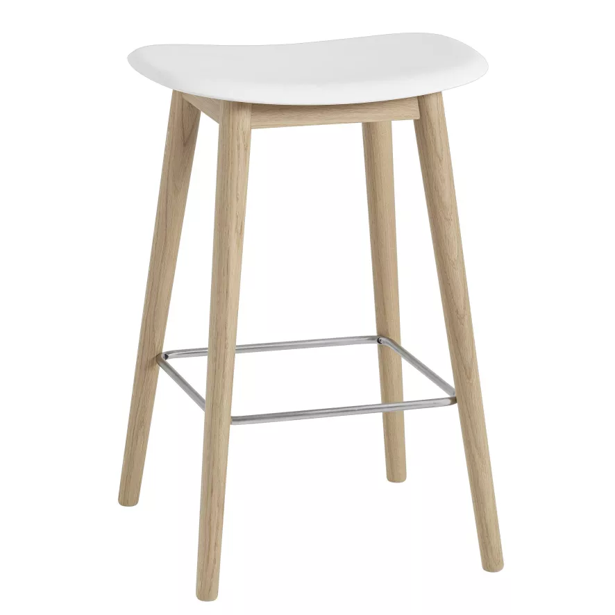 Muuto Fiber Wood Barkruk 65cm Oker 8 Muuto Fiber Wood Barkruk 65cm Oker - Afbeelding 6