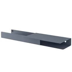Muuto Folded Wandplank Laag Blauw/grijs