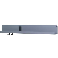 Muuto Folded Wandplank Large Blauw Grijs