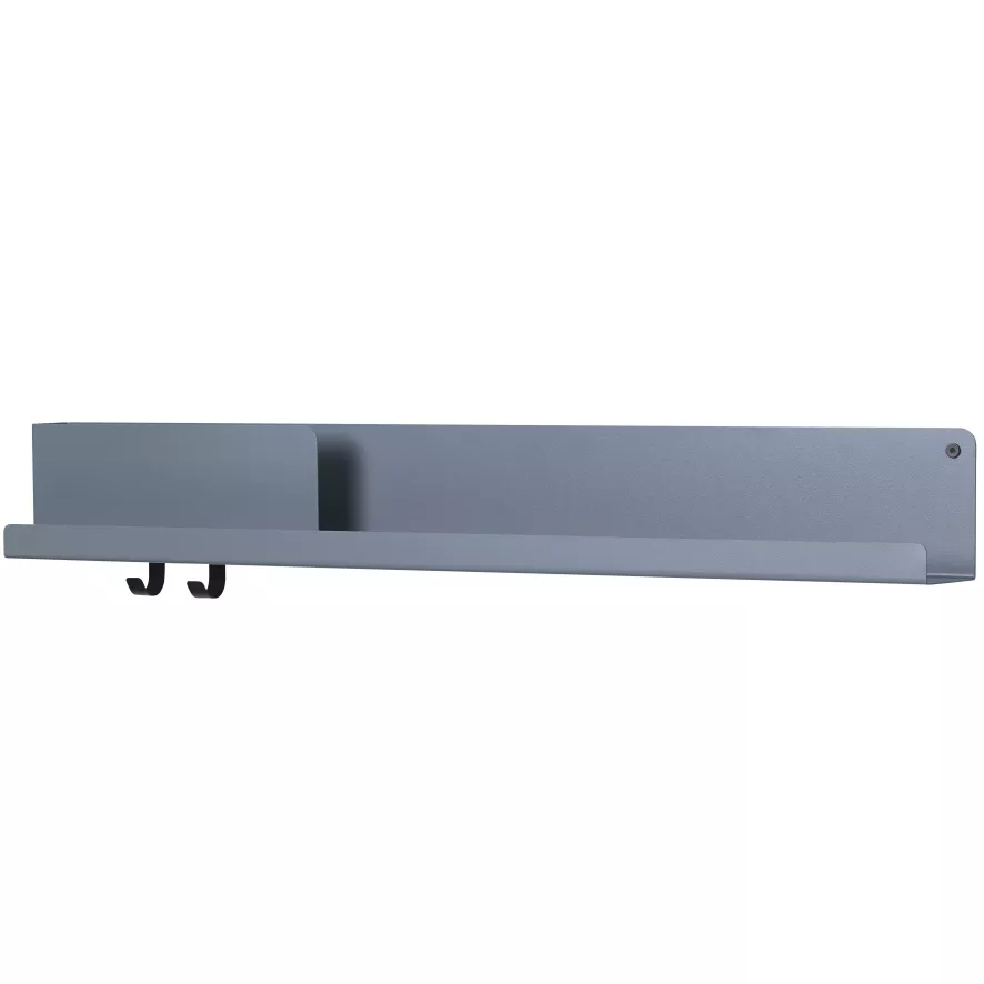 Muuto Folded Wandplank Large Blauw Grijs 3 Muuto Folded Wandplank Large Blauw Grijs