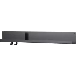 Muuto Folded Wandplank Large Zwart