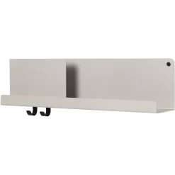 Muuto Folded Wandplank Medium Grijs