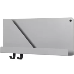 Muuto Folded Wandplank Small Grijs