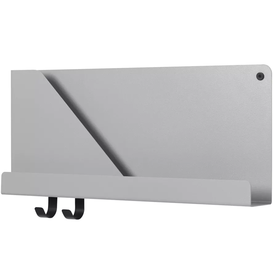 Muuto Folded Wandplank Small Grijs 8 Muuto Folded Wandplank Small Grijs - Afbeelding 6