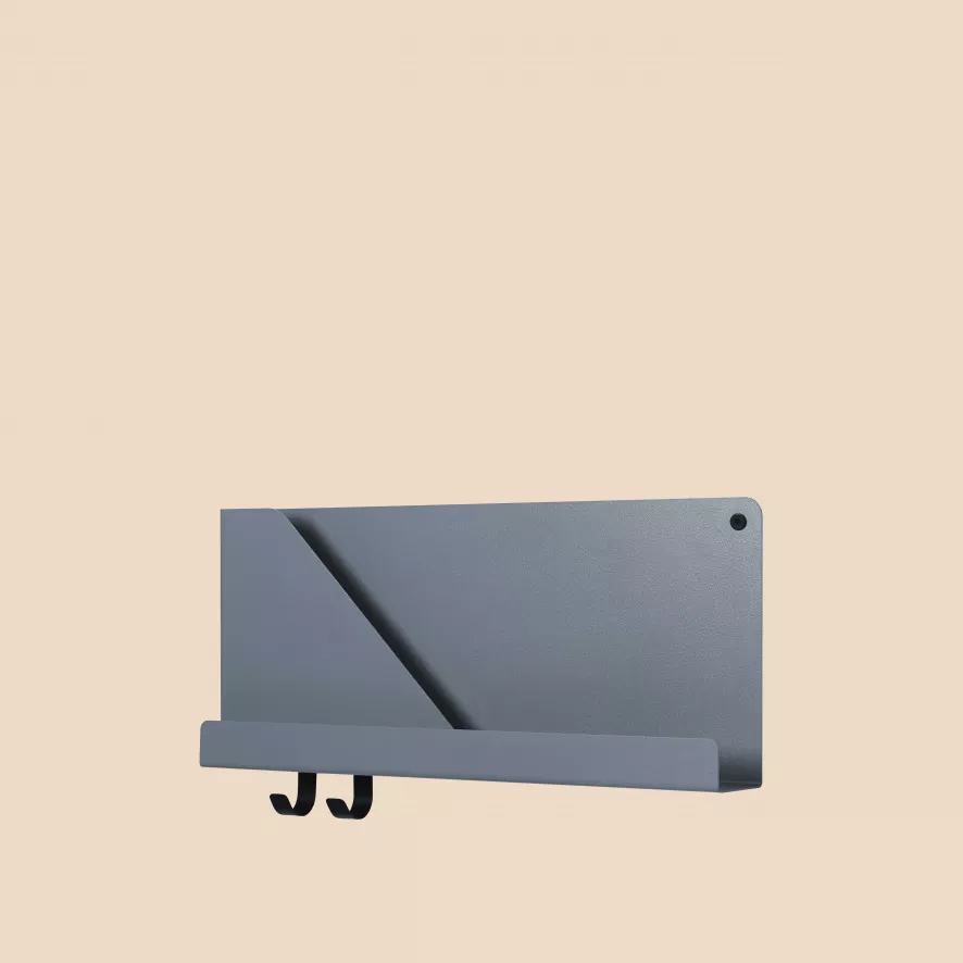 Muuto Folded Wandplank Small Grijs 9 Muuto Folded Wandplank Small Grijs - Afbeelding 7