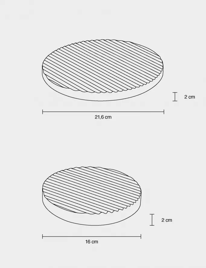 Muuto Groove Trivet Onderzetter Small Grijs 7 Muuto Groove Trivet Onderzetter Small Grijs - Afbeelding 5