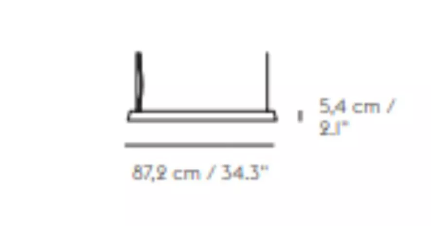 Muuto Linear Hanglamp Small LED Grijs 3 Muuto Linear Hanglamp Small LED Grijs