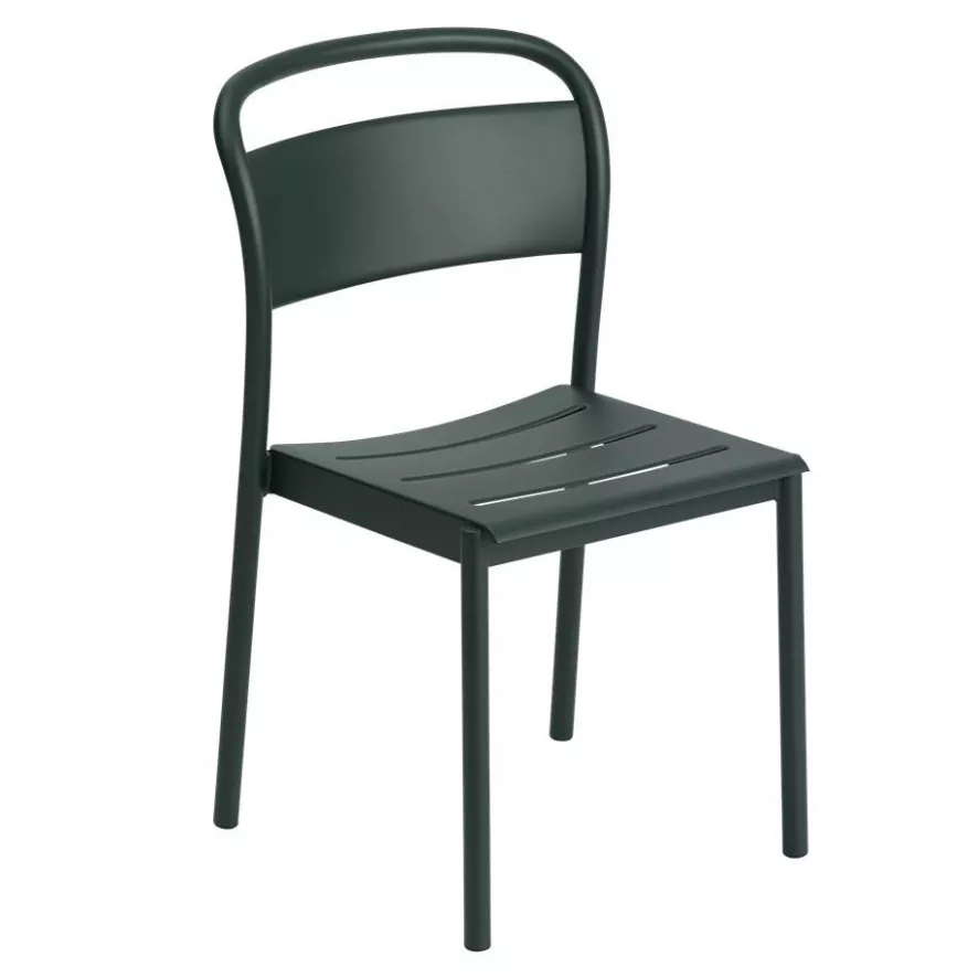 Muuto Linear Steel Tuinstoel Burnt Orange 4 Muuto Linear Steel Tuinstoel Burnt Orange - Afbeelding 2