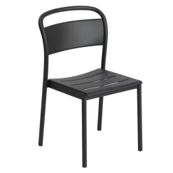 Muuto Linear Steel Tuinstoel Black