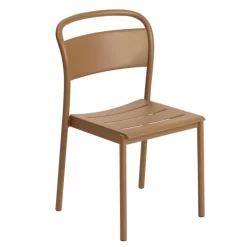 Muuto Linear Steel Tuinstoel Burnt Orange