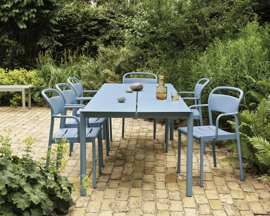 Muuto Linear Steel Tuintafel 220x90 Black 5 Muuto Linear Steel Tuintafel 220x90 Black - Afbeelding 3