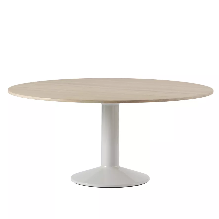 Muuto Midst Eettafel 160 Geolied Eiken Grijze Voet 10 Muuto Midst Eettafel 160 Geolied Eiken Grijze Voet - Afbeelding 8
