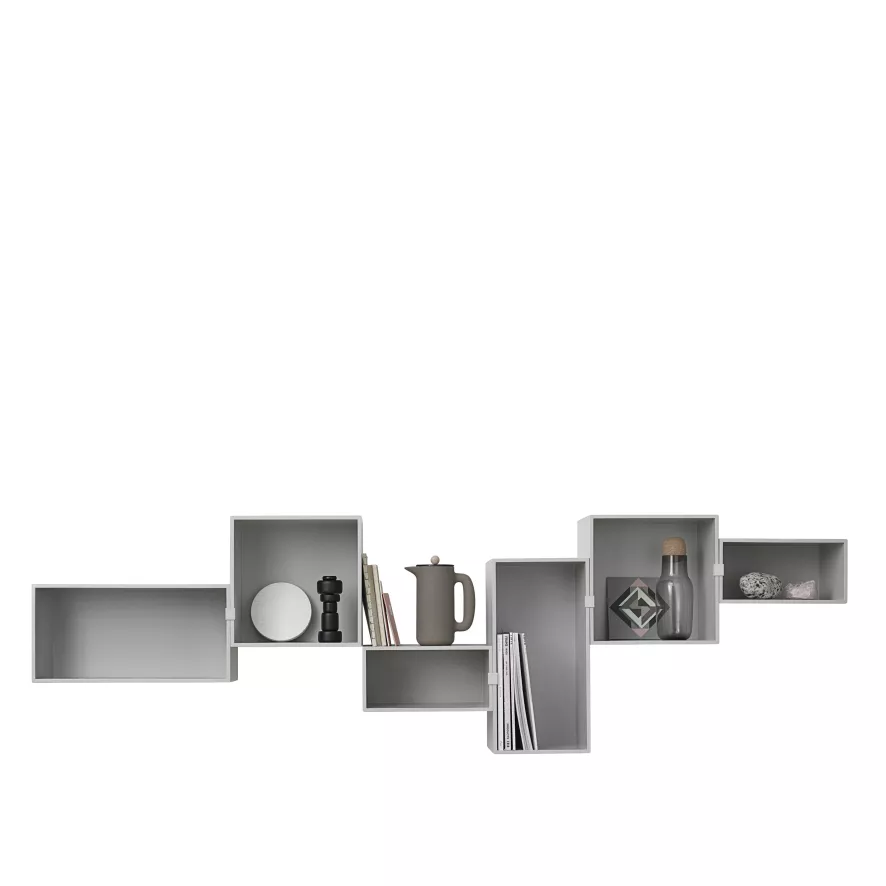 Muuto Mini Stacked 2.0 Kast Medium Donkerblauw 7 Muuto Mini Stacked 2.0 Kast Medium Donkerblauw - Afbeelding 5