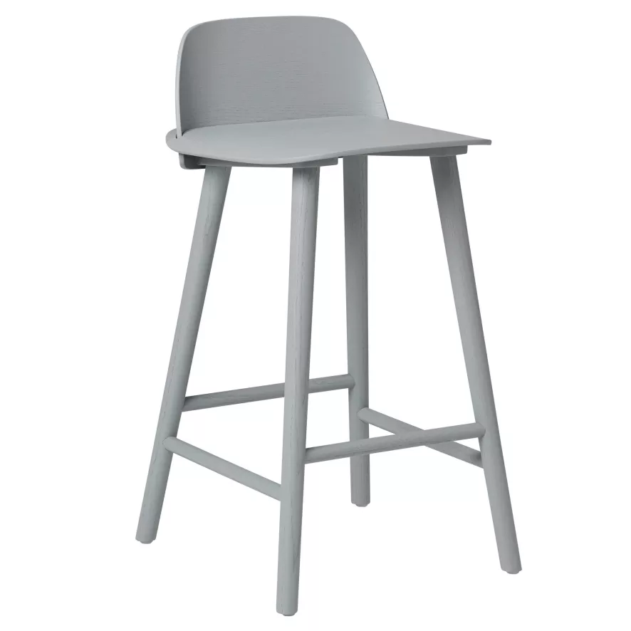 Muuto Nerd Barkruk 65 Grijs 3 Muuto Nerd Barkruk 65 Grijs